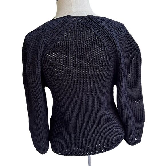 OSKA navy knit jacket Olive 8/10 - Picture 3 of 6